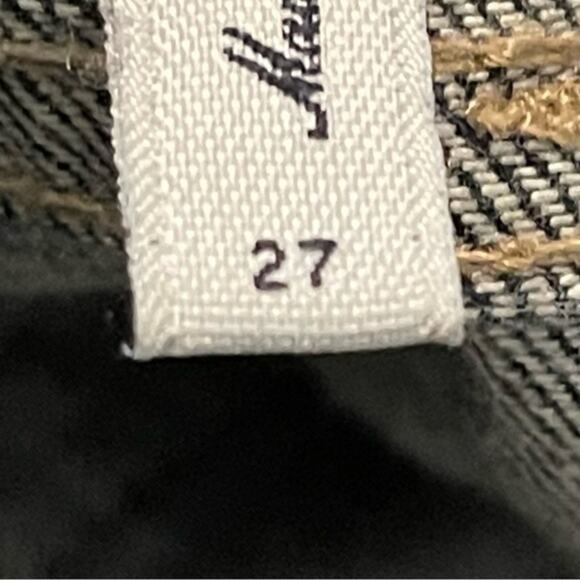 BCBGMaxAzria Dark Wash Mid Rise Dressy Skinny Blue Jeans Size 27 - Picture 9 of 13